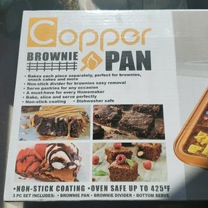 Copper Brownie Pan